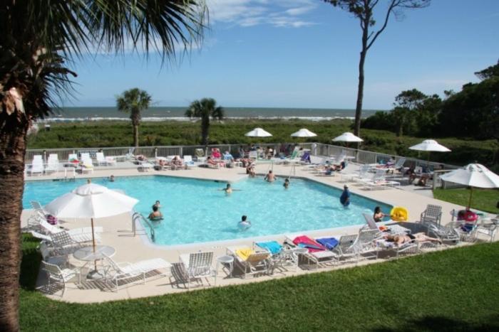 Ocean Villas Deluxe - Oceanfront Villa - Steps To Beach - Great Location - Heated Pool April Hilton Head Island Kültér fotó